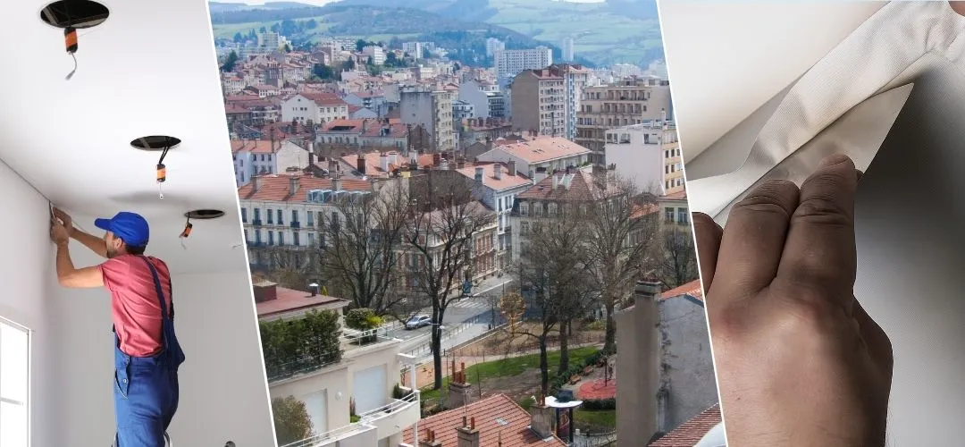 Vue de saint-etienne